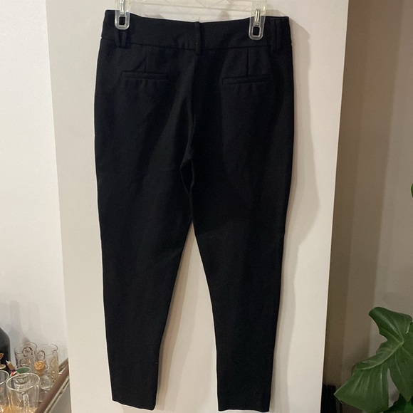 SHARAGANO skinny trouser black CIGARETTE 6 pants stretch ankle crop - Picture 2 of 6